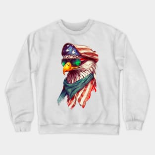 Cool American Eagle #6 Crewneck Sweatshirt